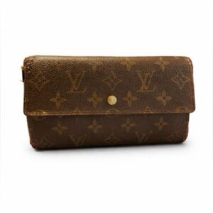 Louis Vuitton Brown Monogram Wallet